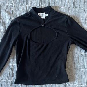 Princess Polly Carenza Top Black